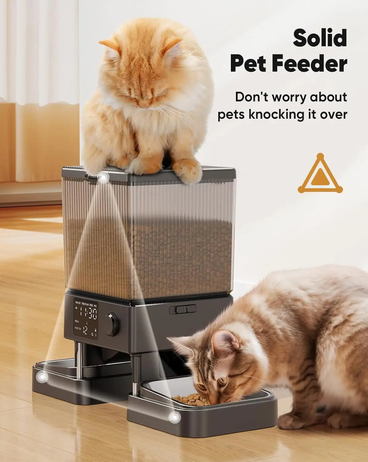 5L Automatic Cat Feeder for 2 Cats