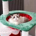 Load image into Gallery viewer, Christmas Cat Climbing Tower
