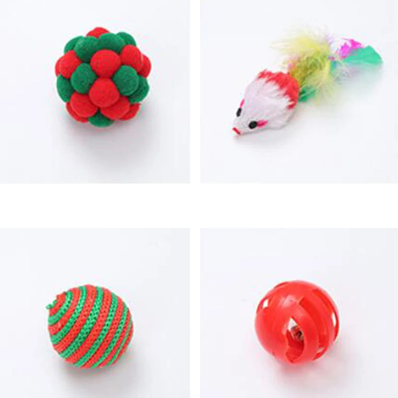 Christmas Pet Toy Set