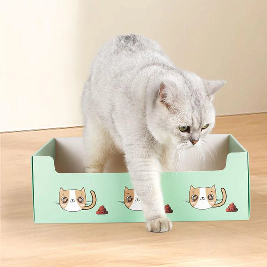 Foldable Disposable Cat Litter Box