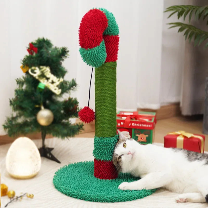 Christmas Cat Tree Scratching Post