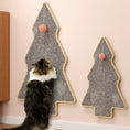 Load image into Gallery viewer, Christmas Tree Cat Scratch Board & Wall Sticker
