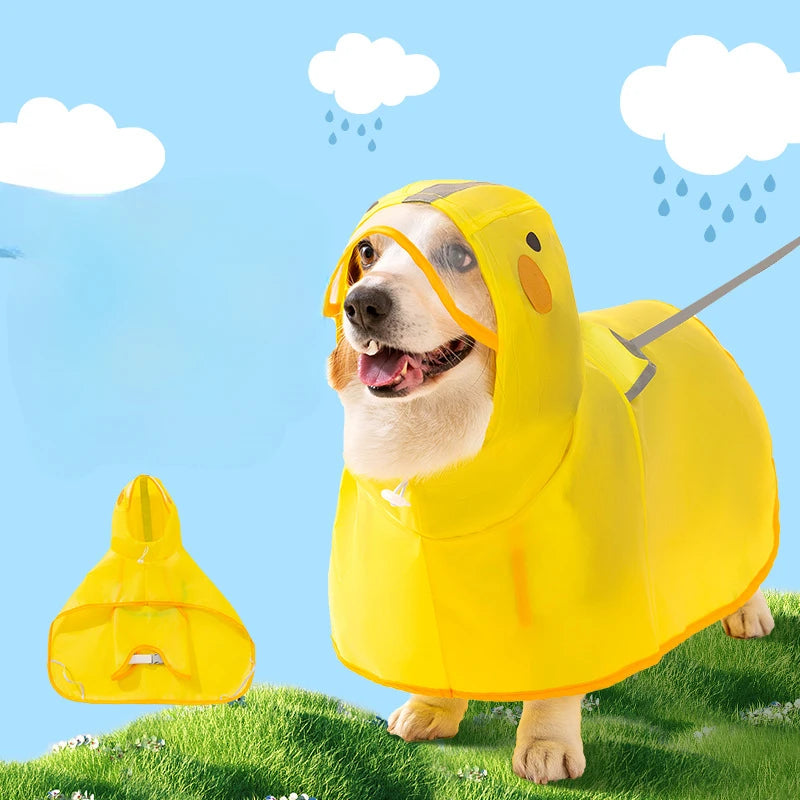 Duck-Shaped Waterproof Raincoat