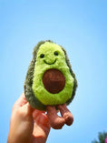 Load image into Gallery viewer, Durable Avocado Plush Toy with Squeaker
