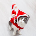 Load image into Gallery viewer, Funny Santa Riding Dog Christmas Costume
