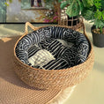 Load image into Gallery viewer, Four Seasons Woven Cat Bed
