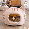 Load image into Gallery viewer, Semi-Enclosed Cat Bed
