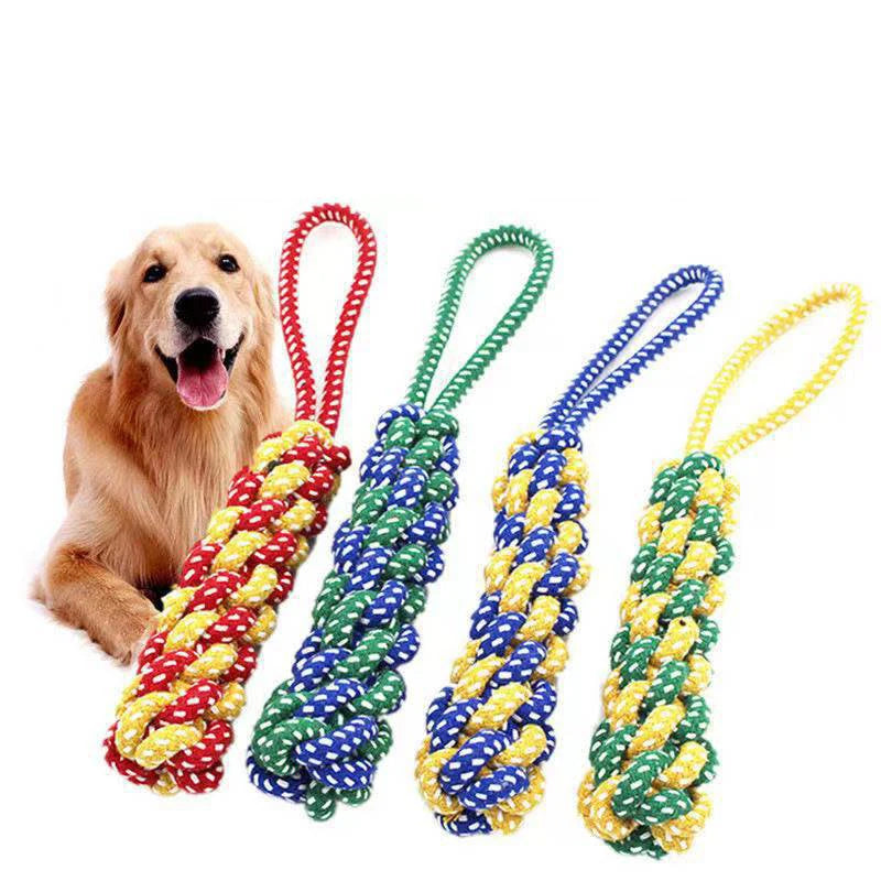 1PC Carrot Knot Rope, Ball & More: Durable Dog Chew Toy