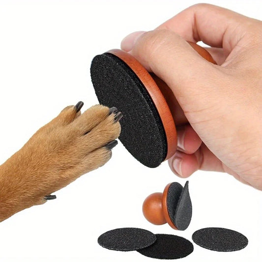 Wooden Pet Nail File Scratch Board: Stress-Free Nail Care