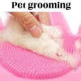 Load image into Gallery viewer, Silicone Pet Grooming Cleaning Gloves
