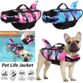 Load image into Gallery viewer, Pet Dog Save Life Jacket with fin shark shape & Harness
