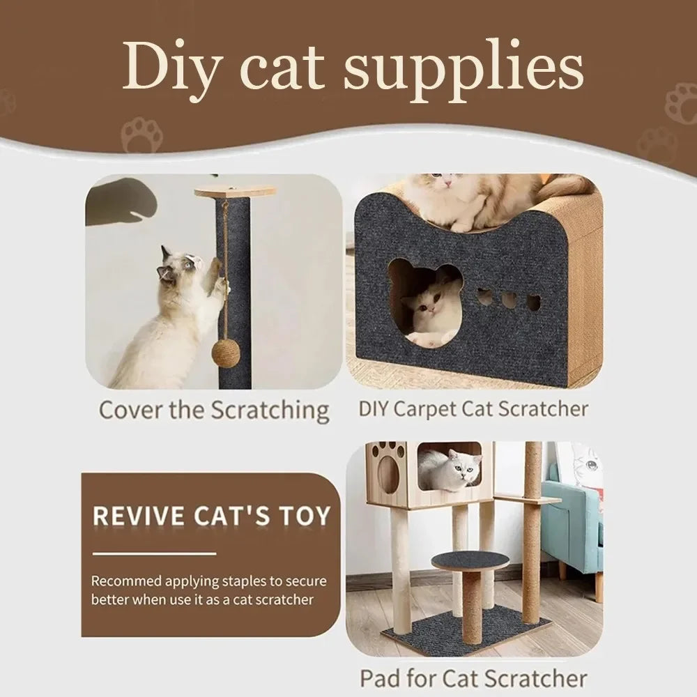 Anti-Cat Scratch Sofa Mat: Self-Adhesive Protection