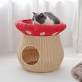 Load image into Gallery viewer, Imitation Rattan Cat Kennel
