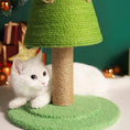 Load image into Gallery viewer, Christmas Tree Cat Climbing Rack and Sisal Scratching Post
