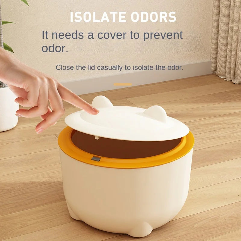 Fully Enclosed Cat Litter Basin