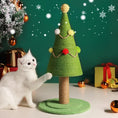 Load image into Gallery viewer, Christmas Tree Cat Climbing Rack and Sisal Scratching Post
