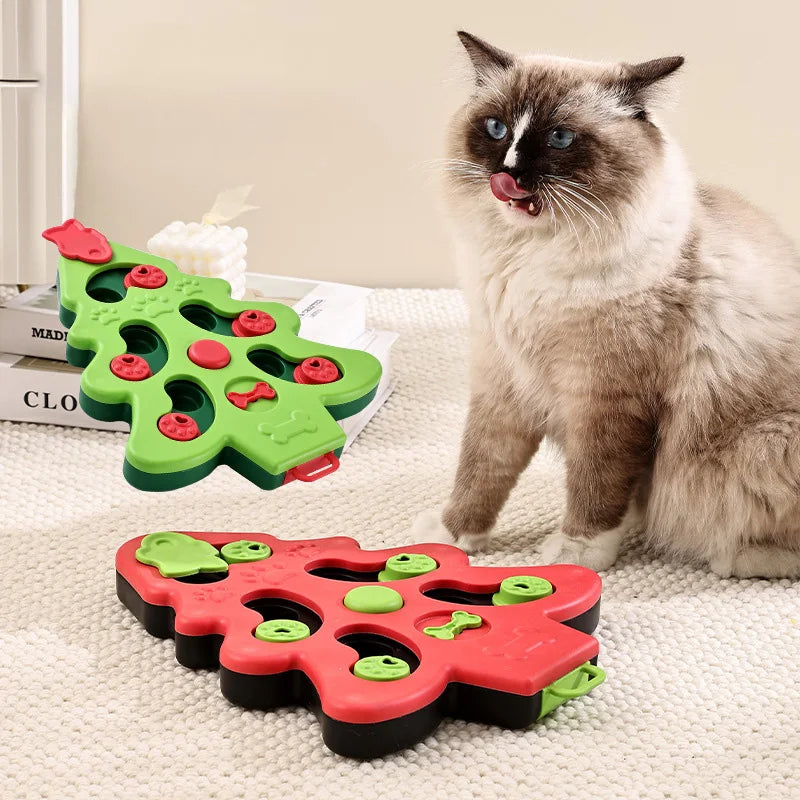 Christmas Tree Interactive Dog Puzzle Toy