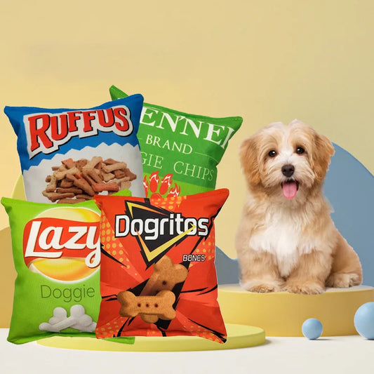 Funny Crisps Chew Toys: Interactive & Bite-Resistant