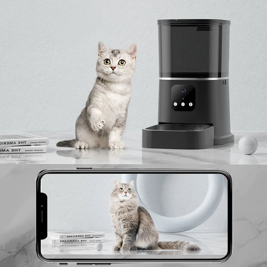 3L/6L Smart Pet Feeder with Camera