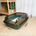 Load image into Gallery viewer, Semi-Enclosed Cat Litter Box - Splash-Proof Design
