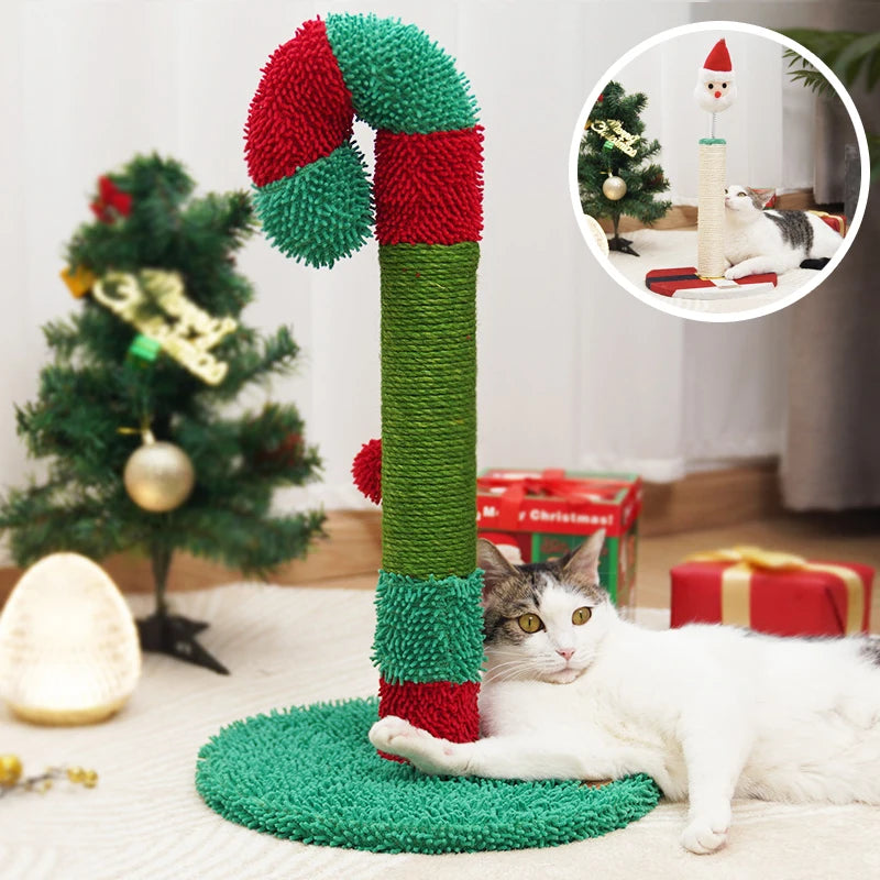 Christmas Cat Tree Scratching Post