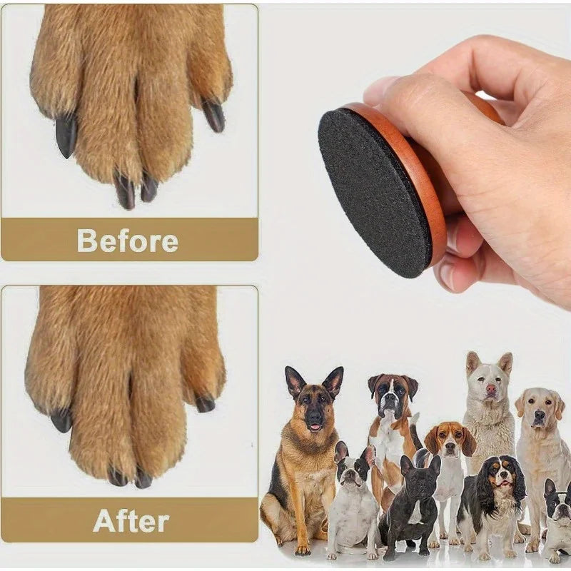 Wooden Pet Nail File Scratch Board: Stress-Free Nail Care