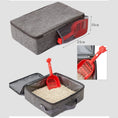 Load image into Gallery viewer, Portable Foldable Cat Travel Litter Box
