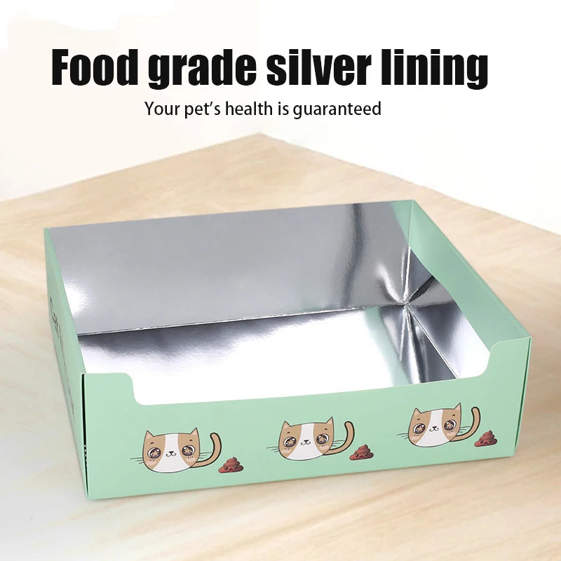 Foldable Disposable Cat Litter Box