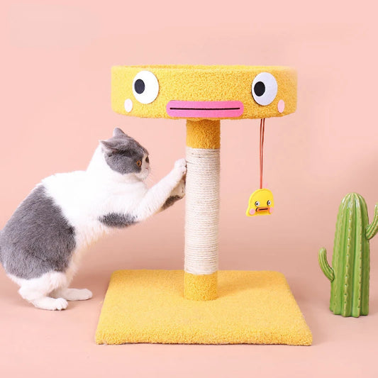 Cat Climbing Frame with Sisal Rope & Toys