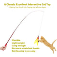 Load image into Gallery viewer, Multifunctional Cat Toy Set with Telescopic Fishing Rod
