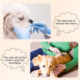 Load image into Gallery viewer, Mini Double-Sided Pet Eye Comb Brush
