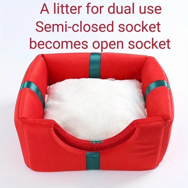 Christmas Pet Bed