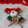 Load image into Gallery viewer, Christmas Pet Bibs and Bow Collar
