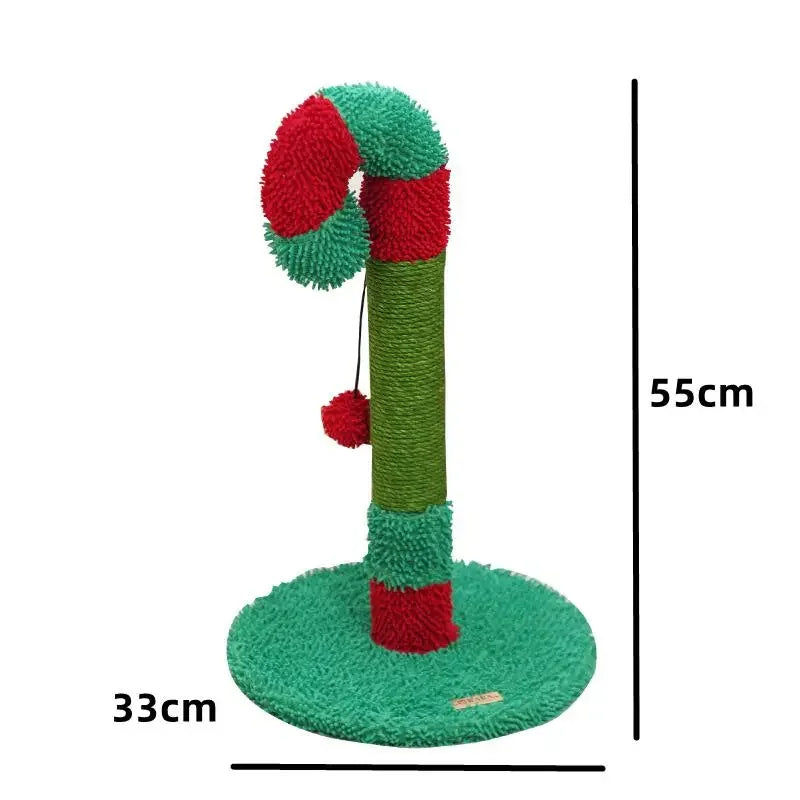 Christmas Cat Tree Scratching Post