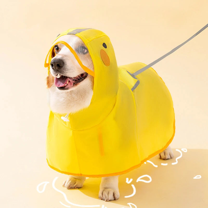 Duck-Shaped Waterproof Raincoat