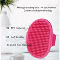 Load image into Gallery viewer, Pet Bath Silicone Massage Gloves Comb
