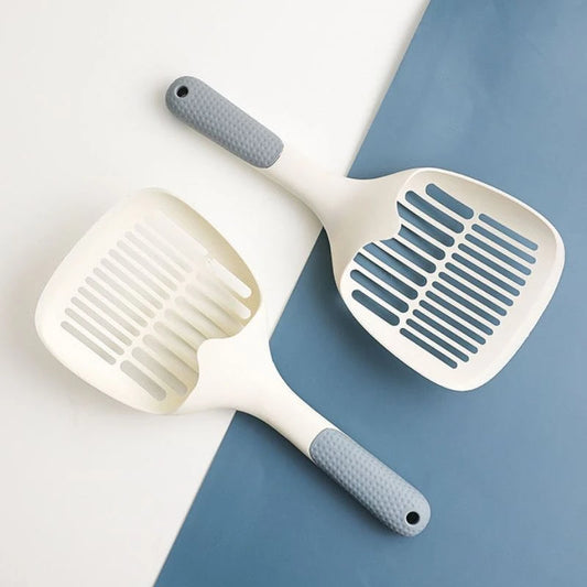 Self-Cleaning Cat Litter Scoop with Base