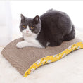 Load image into Gallery viewer, Cat Scratcher: Corrugated Cardboard, Scratch-Resistant
