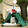 Load image into Gallery viewer, Christmas Tree Cat Nest
