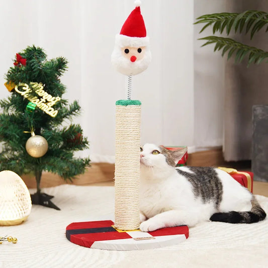 Christmas Cat Tree Scratching Post